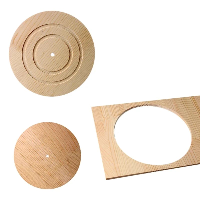 Gabarit de coupe circulaire pour défonceuse manuelle