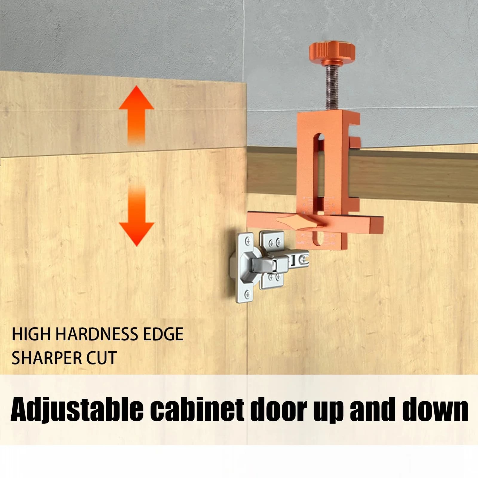 Gabarit d'installation de panneau de porte d'armoire 10 mm