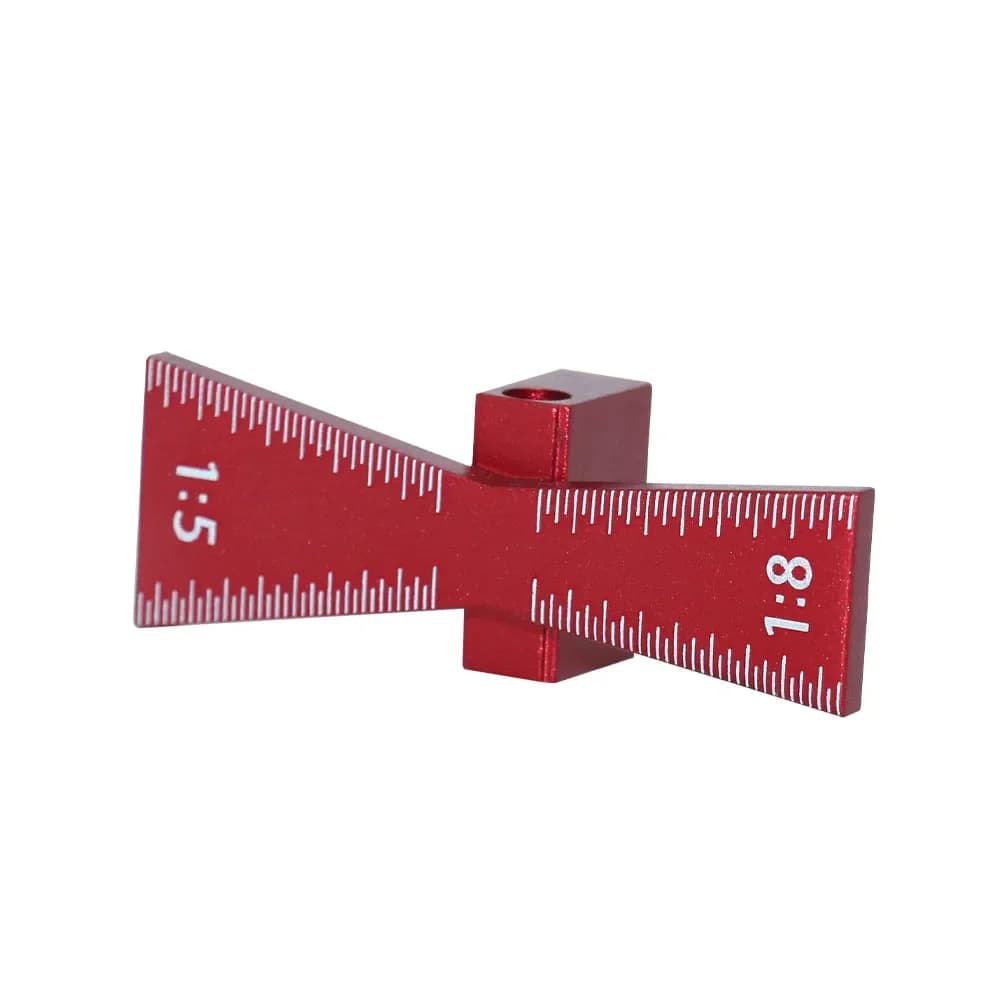 Jeu de guides de marquage pour queues d'aronde en aluminium