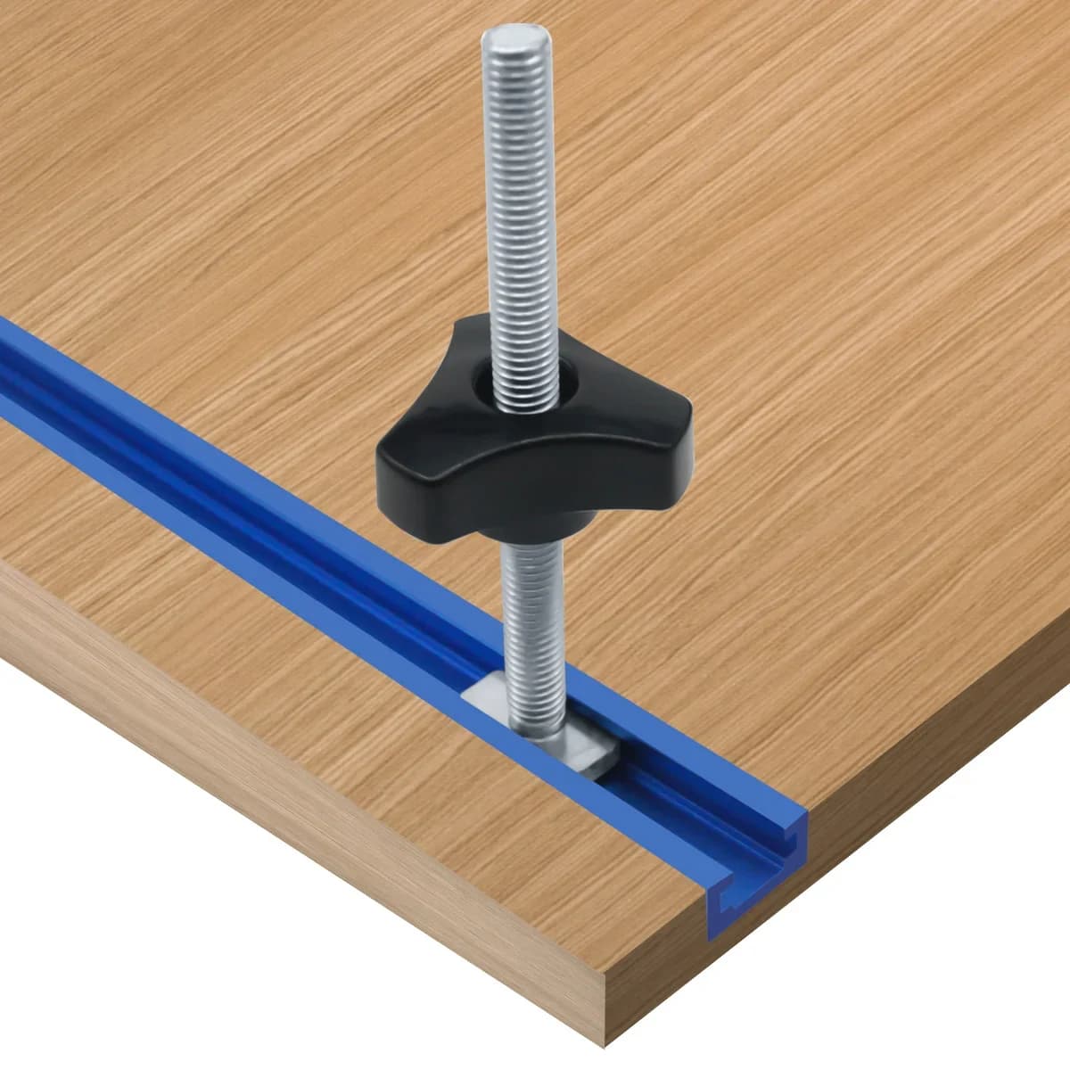 Kit de boulons, boutons et écrous coulissants pour rail en T