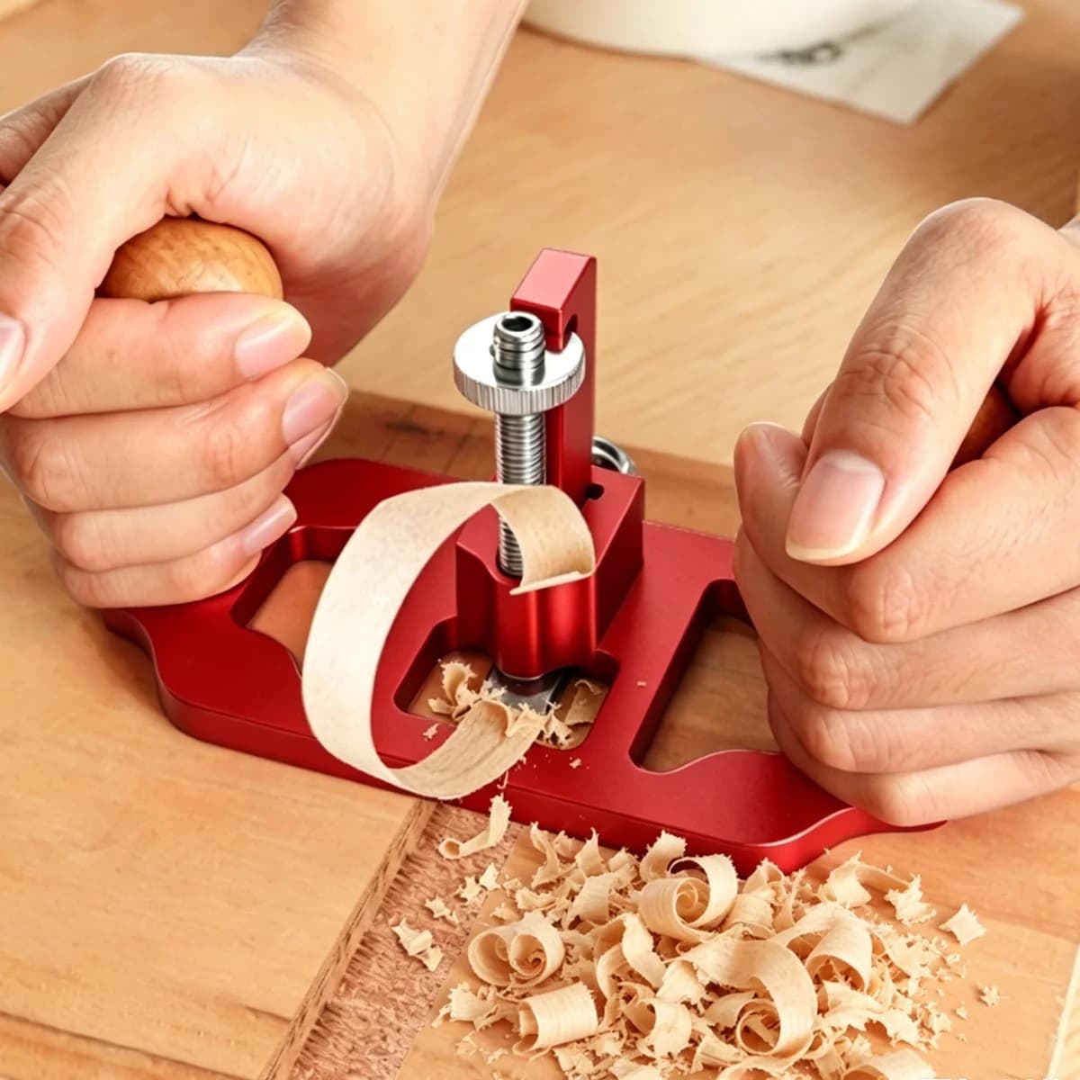 Rabot à rainurer réglable pour bois