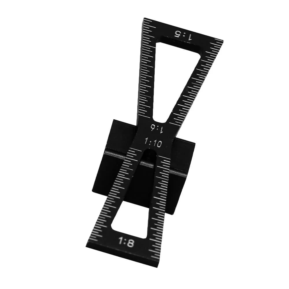 Gabarit de marquage queue d'aronde en aluminium multi-pentes