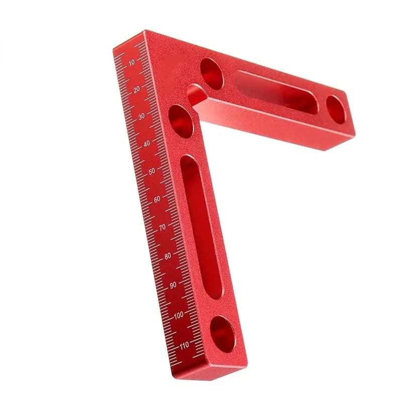 Pince d'équerre de positionnement 90 degrés en aluminium (lot de 2)
