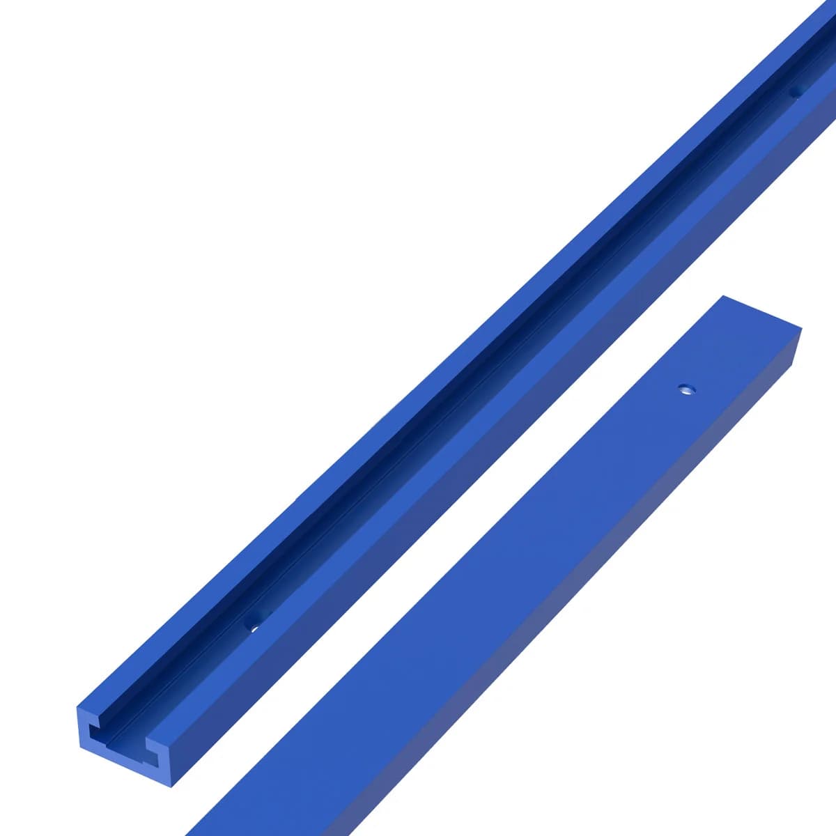 Rail en T universel pré-percé pour tables de menuiserie