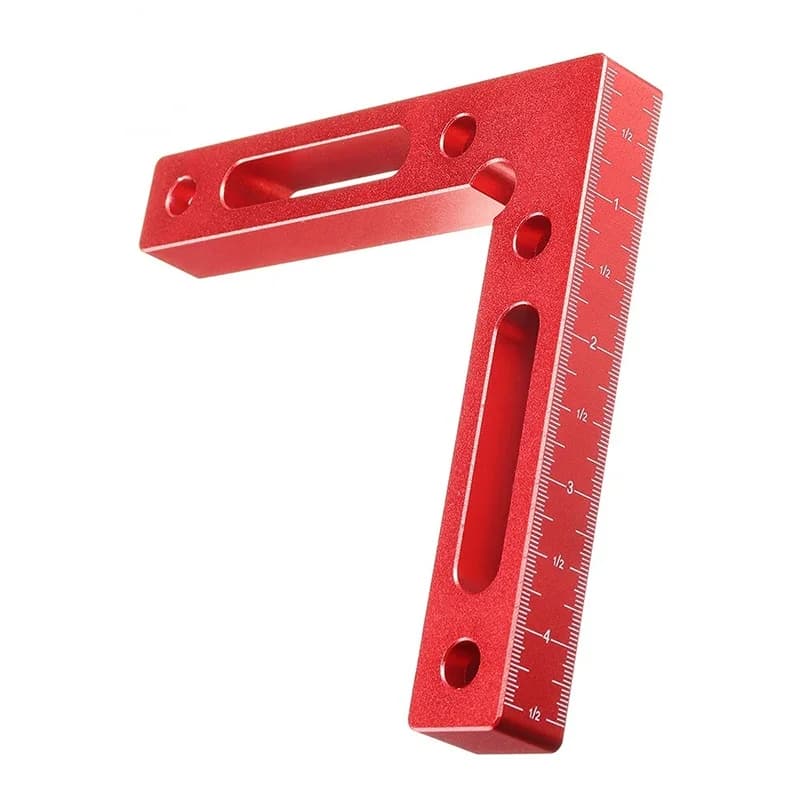 Pince d'équerre de positionnement 90 degrés en aluminium (lot de 2)