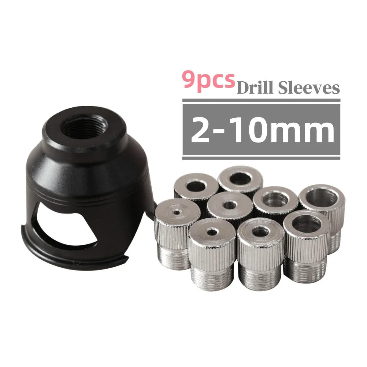 Kit de gabarit de perçage vertical pour tourillons, 2-10 mm