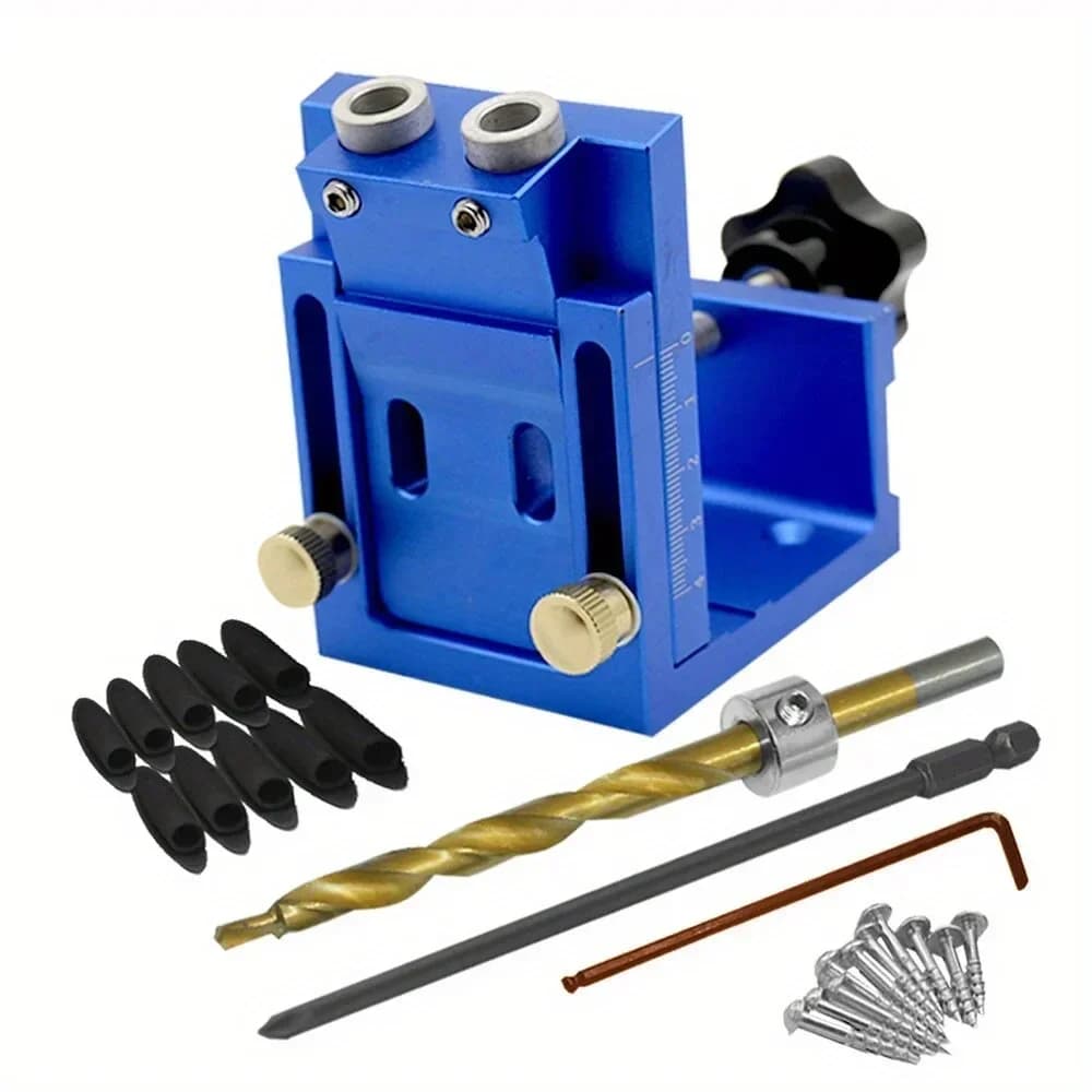 Kit de gabarit pour tourillons réglable avec guide de perçage 9mm