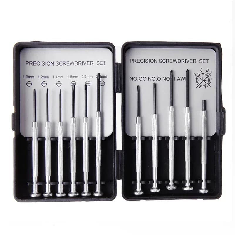 Jeu de tournevis de précision micro - 11 pièces