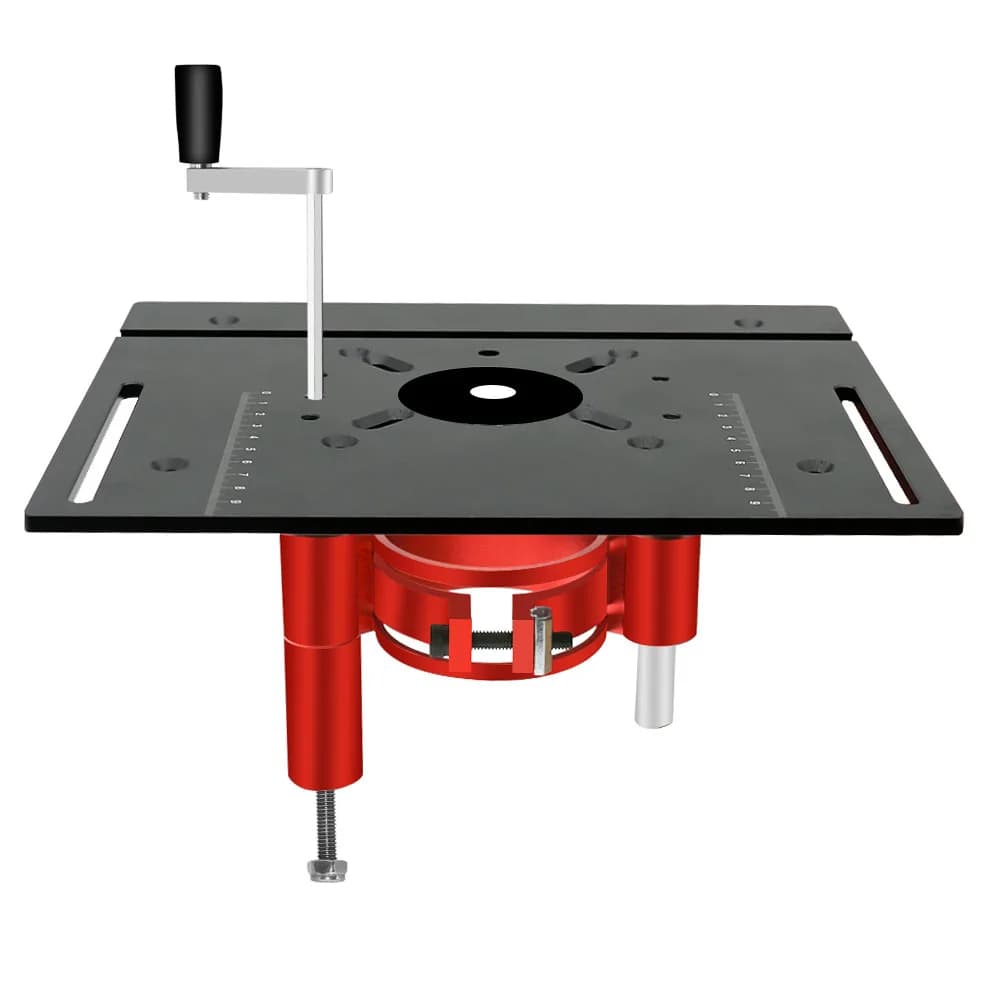 Système de levage de défonceuse en aluminium de précision avec plaque d'insertion