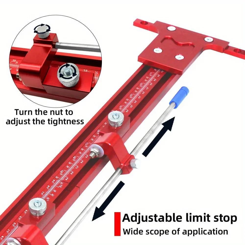 Système 2-en-1 rail de guidage parallèle et pince d'angle
