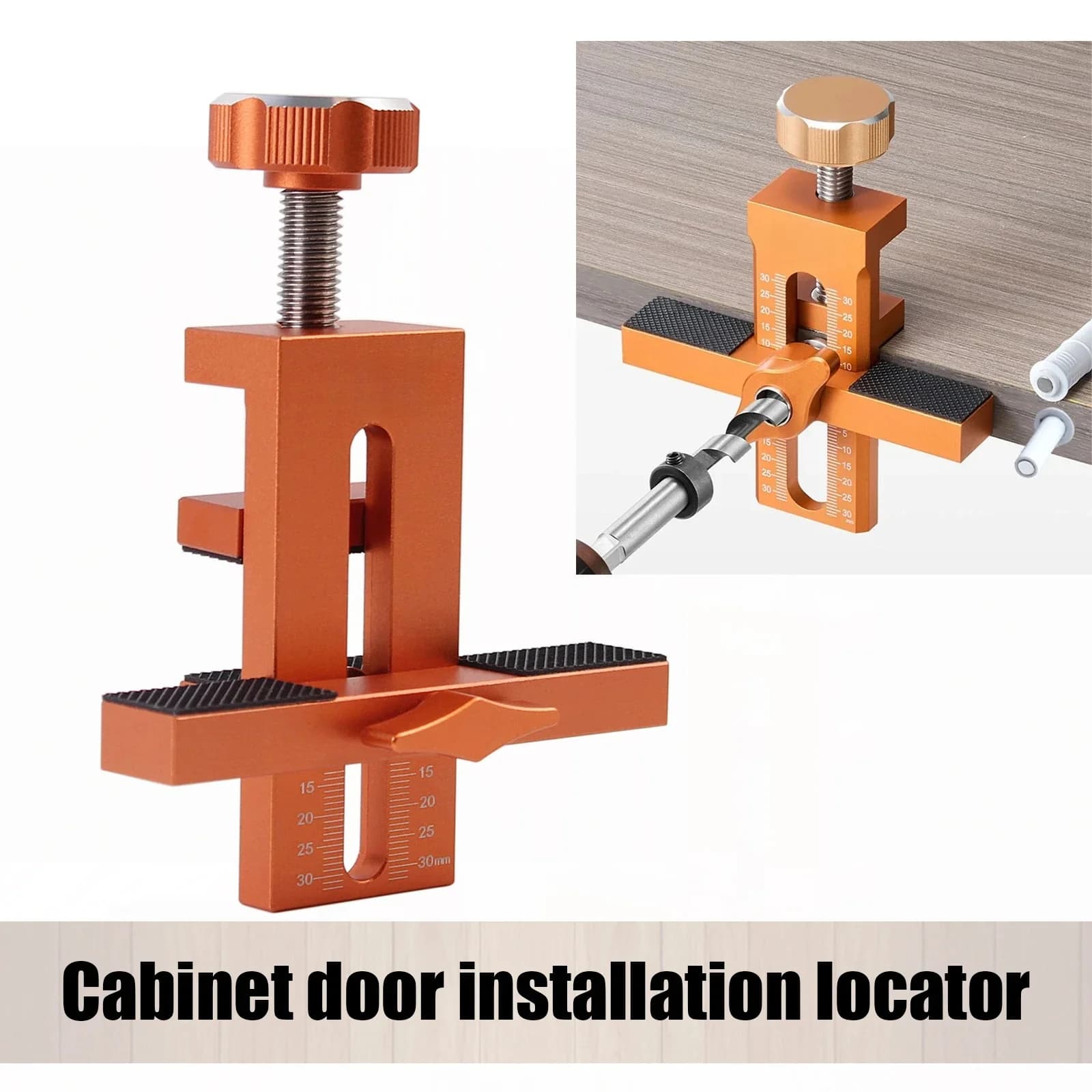 Gabarit d'installation de panneau de porte d'armoire 10 mm