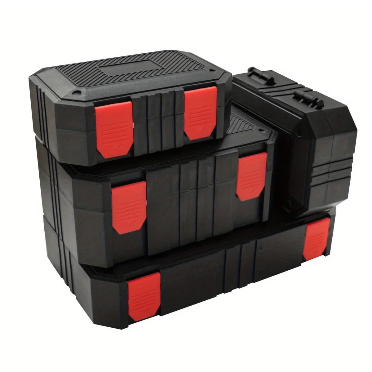 Petite boîte de rangement en plastique pour quincaillerie, outils et accessoires