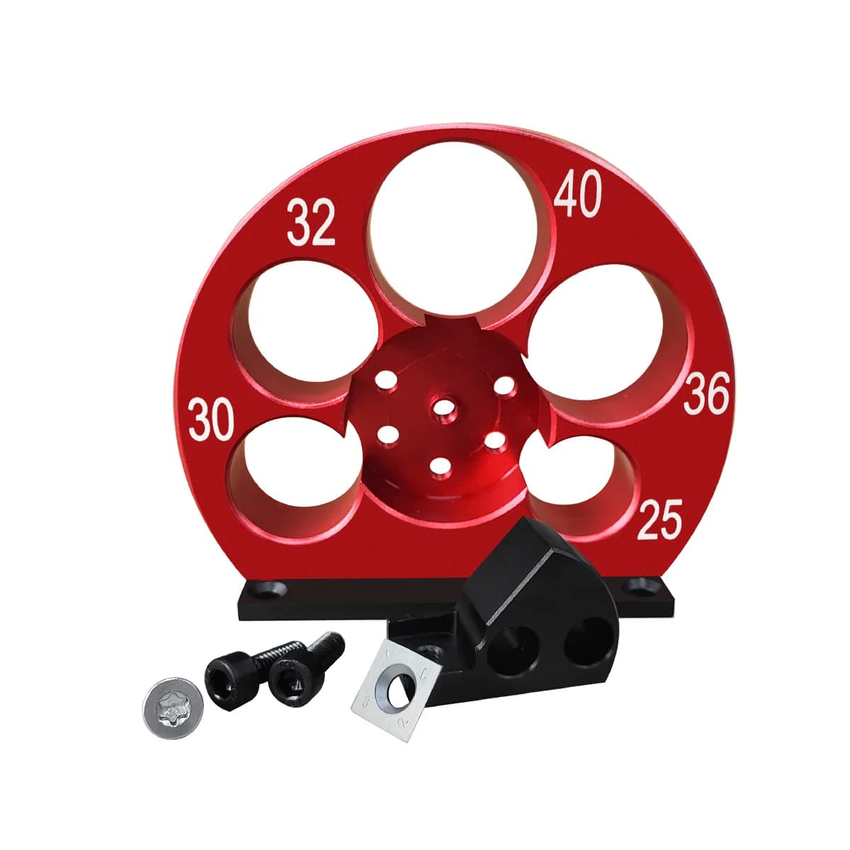 Gabarit réglable pour chevilles à 5 trous (25-40 mm)
