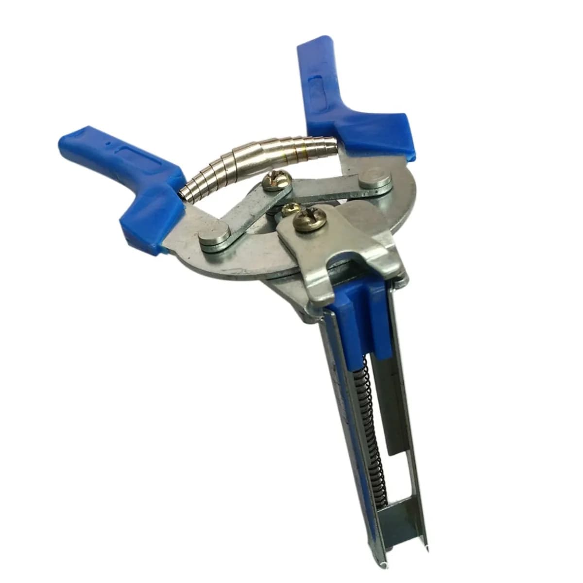 Pince à anneaux porcins avec 600 clips en acier inoxydable
