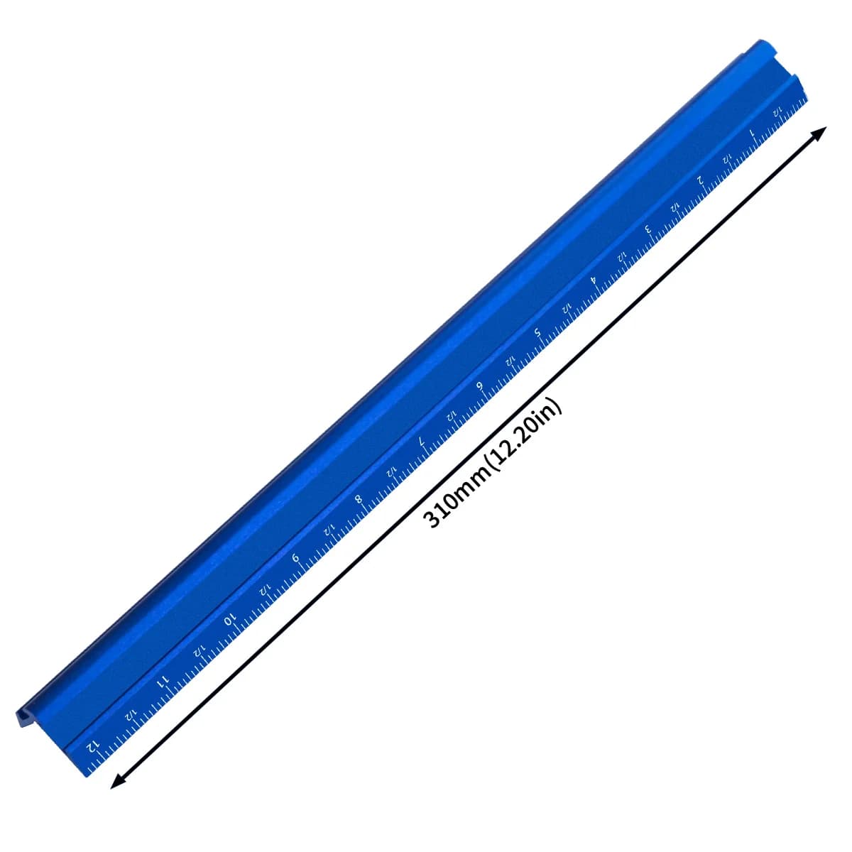 Trusquin V-Ruler de précision métrique et impérial