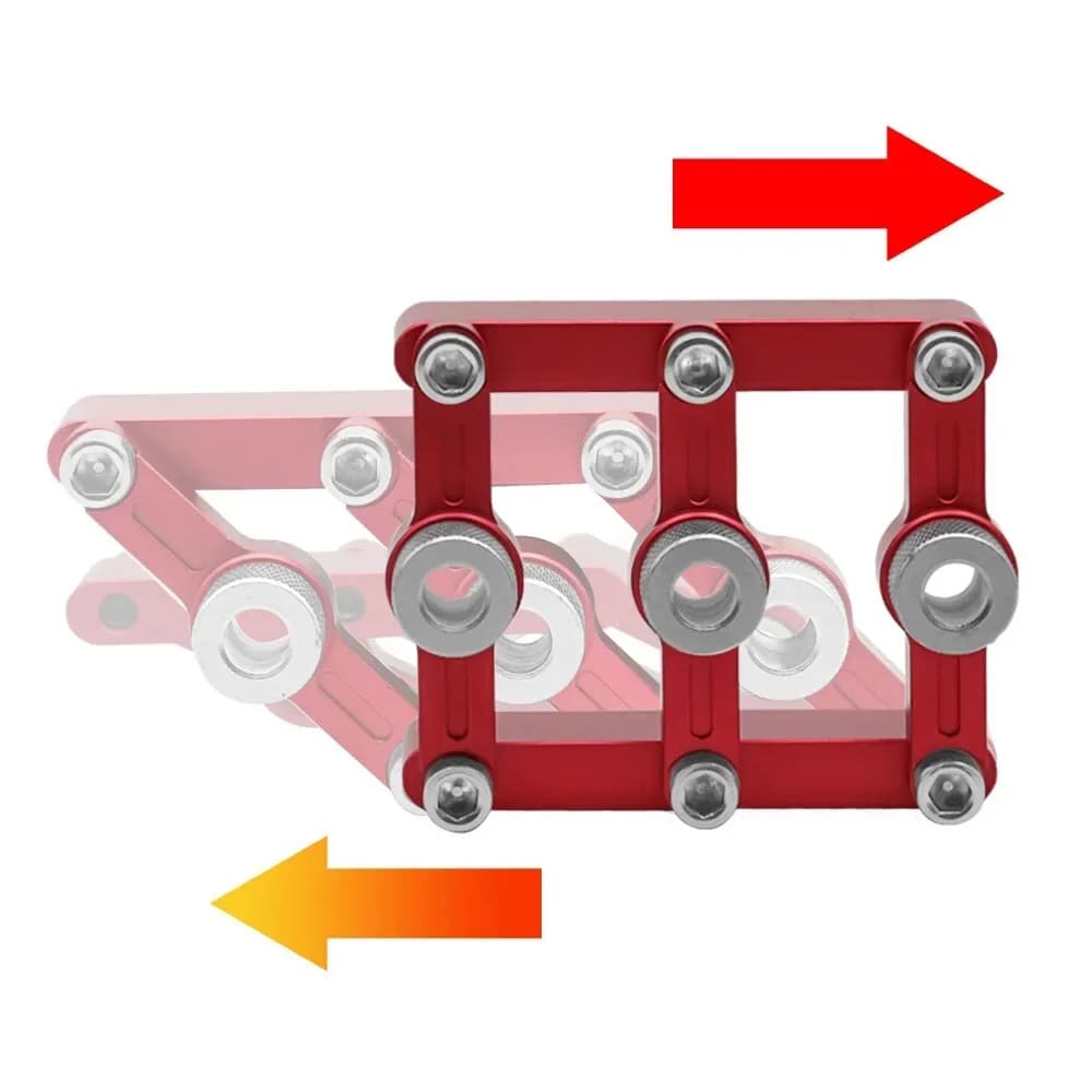 Gabarit de chevilles auto-centrant avec douilles 3-10mm