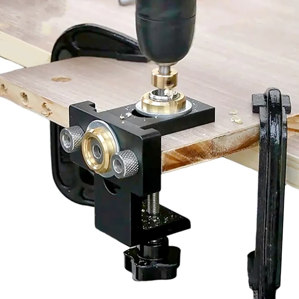 Kit gabarit 3-en-1 réglable pour tourillons et trous obliques