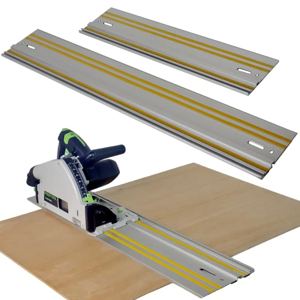 Rail de guidage en aluminium pour scie circulaire