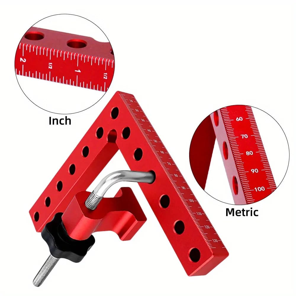 Serre-joints d'angle droit à 90 degrés pour la menuiserie