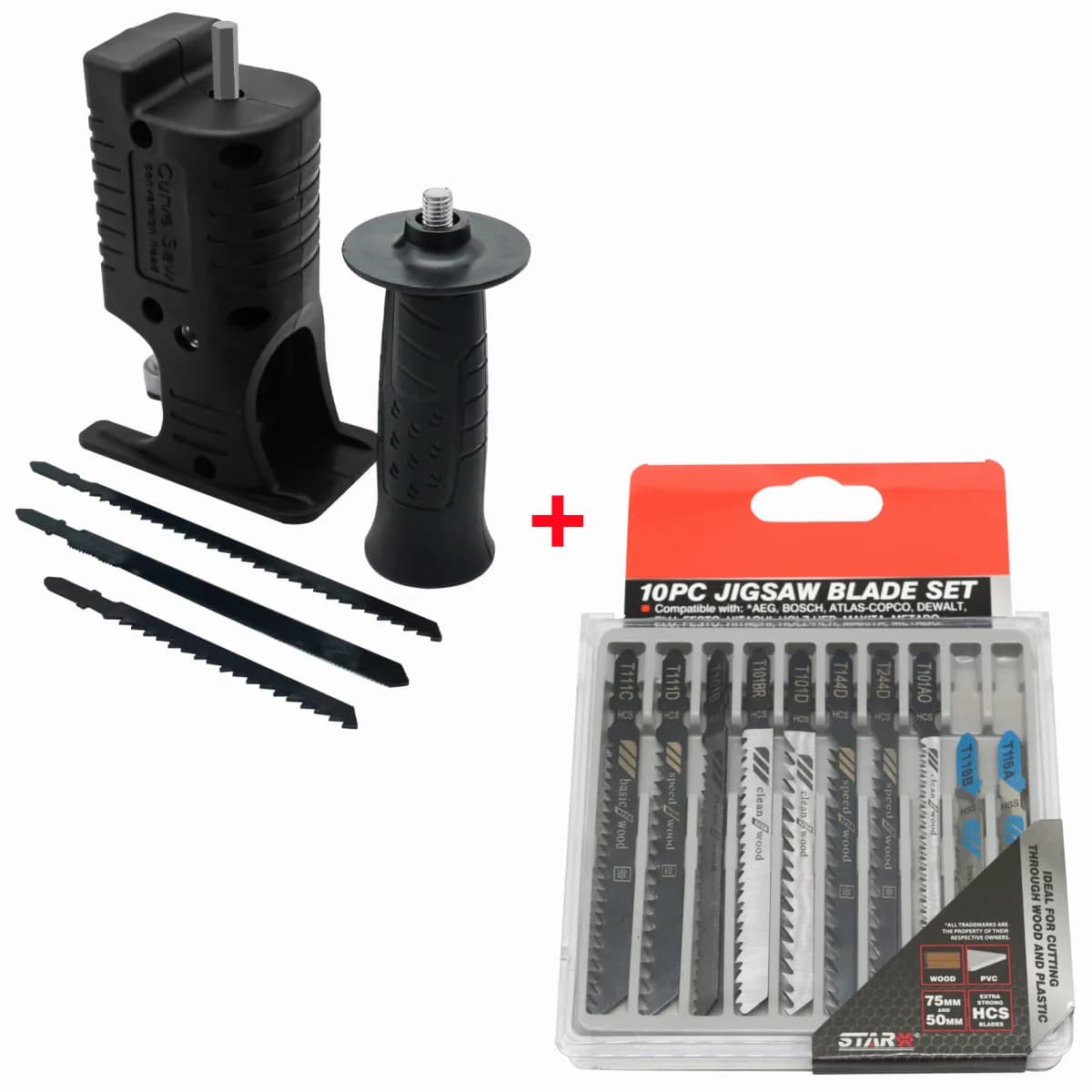 Adaptateur de scie sabre portable pour perceuses