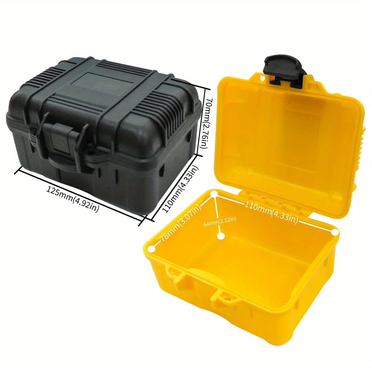 Boîte de rangement et organiseur pour montres en plastique durable