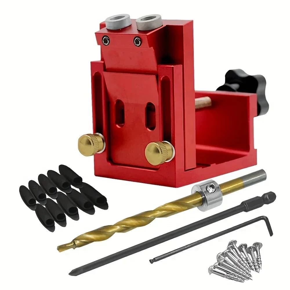 Kit de gabarit pour tourillons réglable avec guide de perçage 9mm