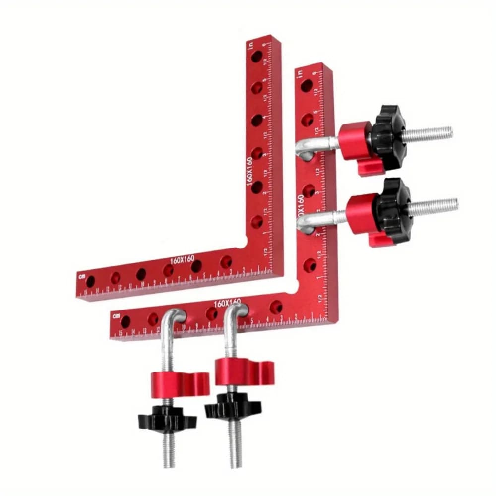 Pince de fixation en L pour panneau de positionnement 160 mm