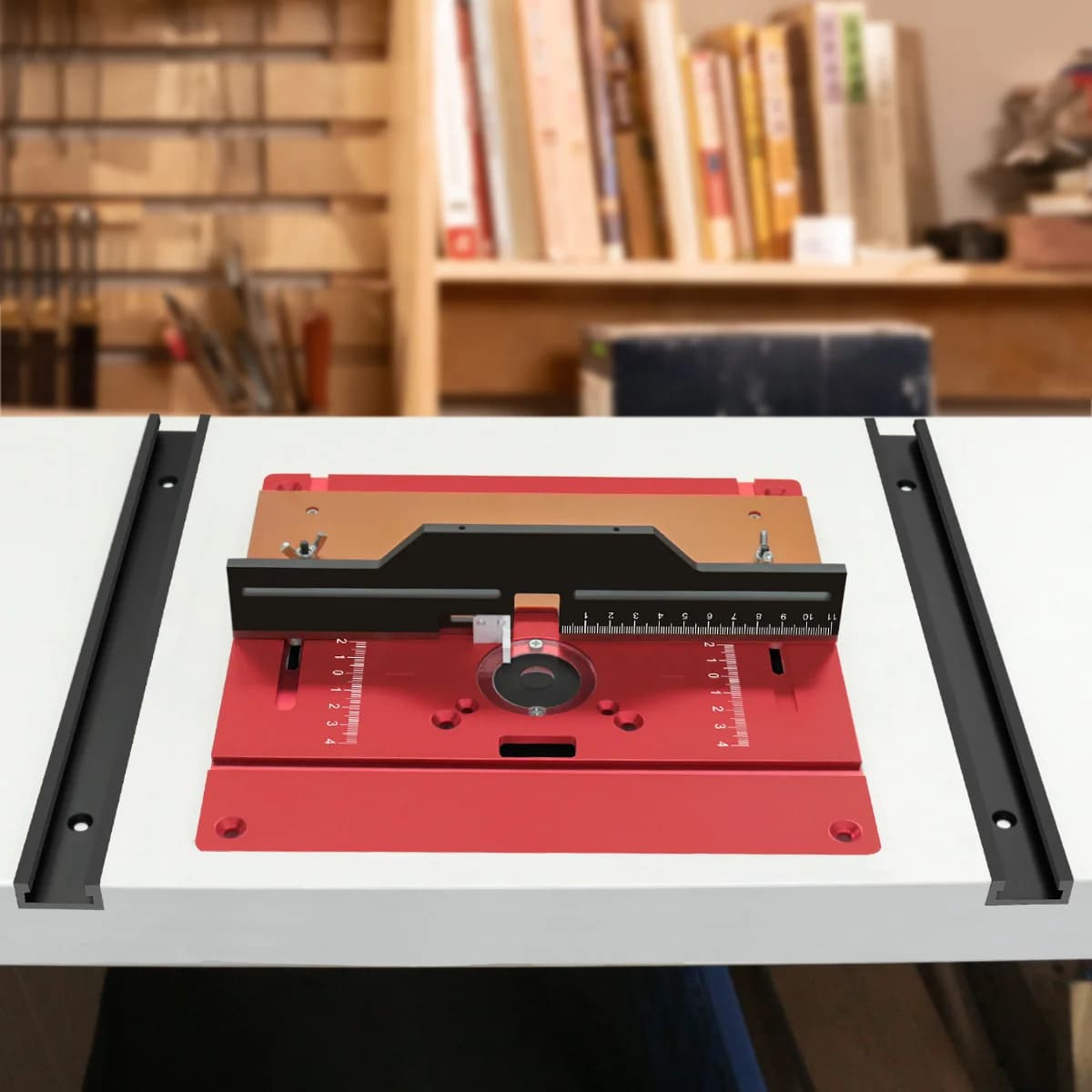Guide de règle à onglet T-track pour scie de table, 400/500mm
