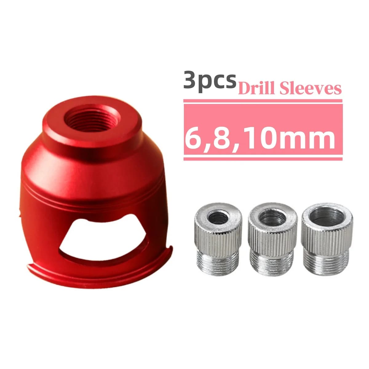 Kit de gabarit de perçage vertical pour tourillons, 2-10 mm