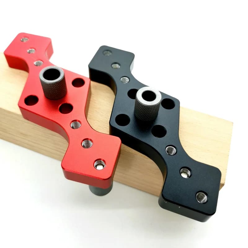 Gabarit auto-centreur pour perçage vertical à poche 6/8/10 mm
