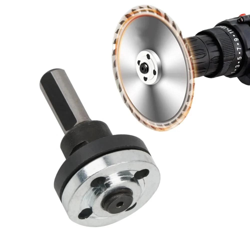 Adaptateur universel de perceuse pour disques de polissage